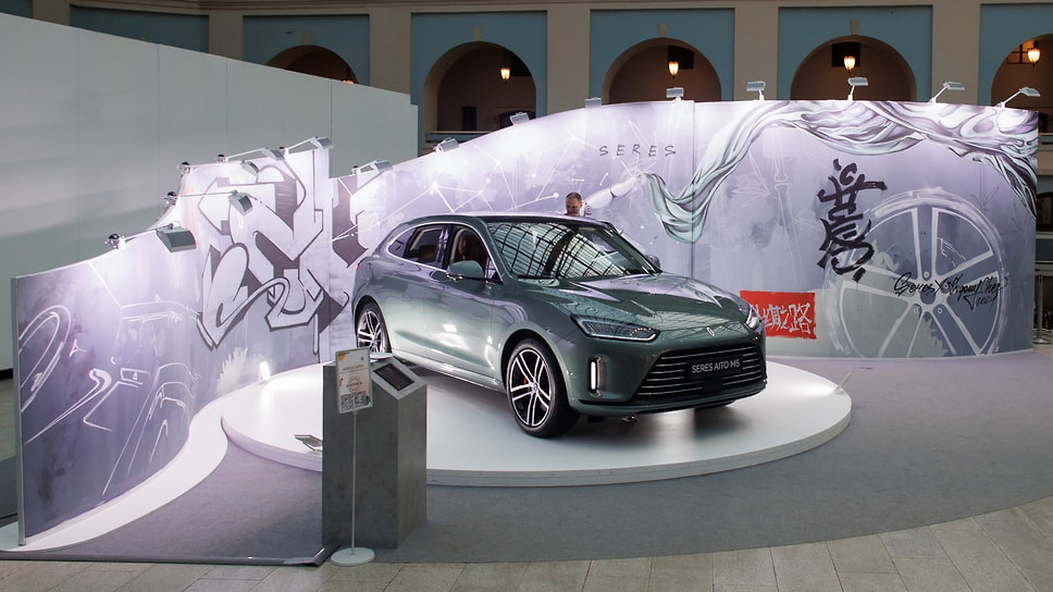 Seres AITO M5 на Art Russia 2024