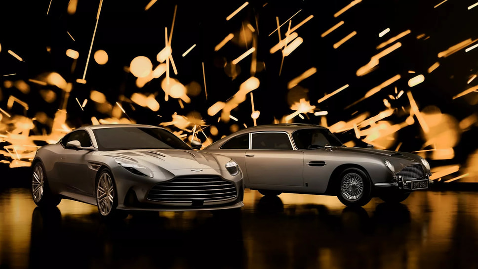 Aston Martin DB12 Goldfinger Edition и Aston Martin DB5