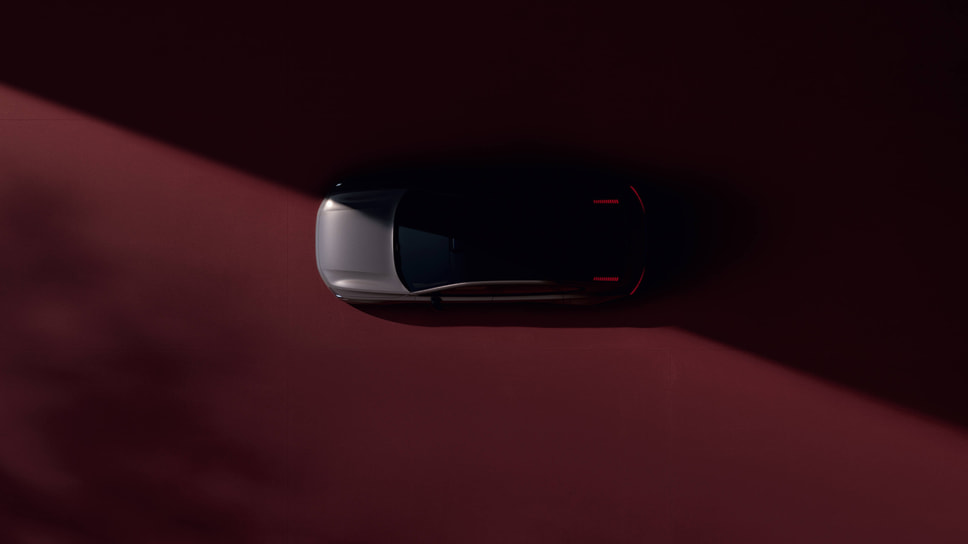 Тизерное изображение Volvo ES90