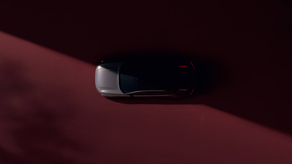 Тизерные изображения Volvo ES90