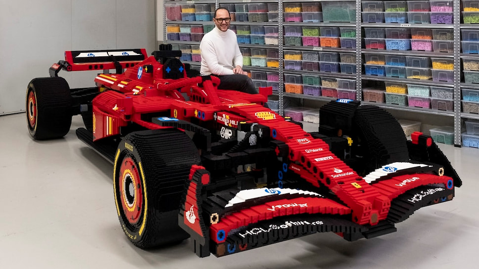 Ferrari SF-24 в масштабе 1:1