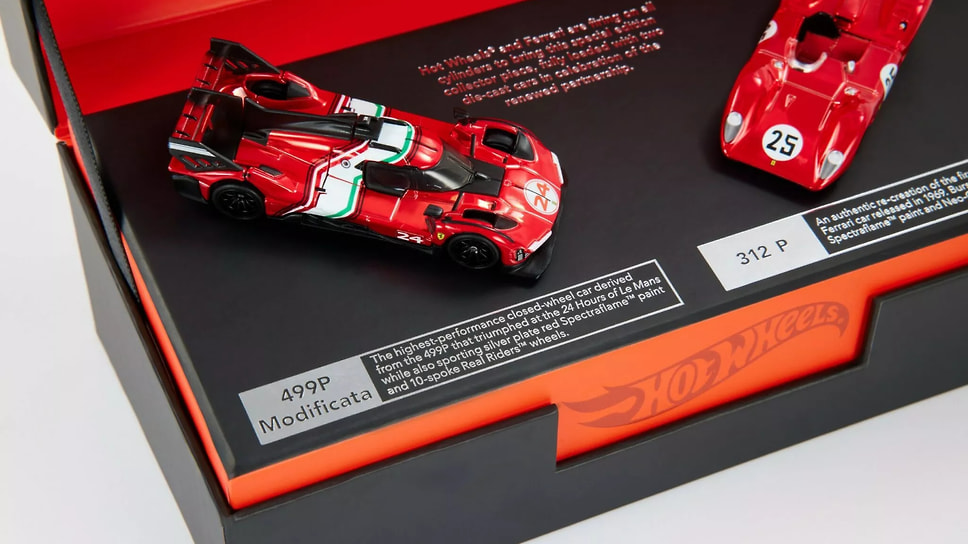 Ferrari 499P Modificata и 312 P