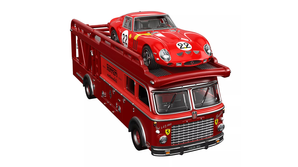 Ferrari 250 GTO и Fiat 642 RN2 Bartoletti Transporter