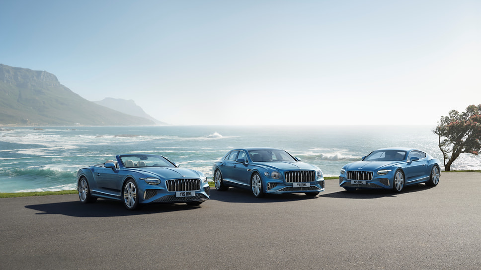 Купе Bentley Continental GT, кабриолет Continental GTC и седан Flying Spur