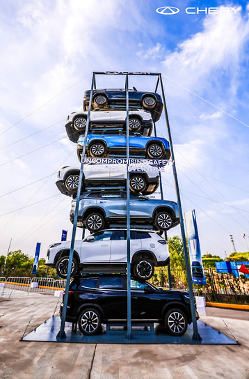 «Автомобильная башня» из Chery Tiggo 8 CSH