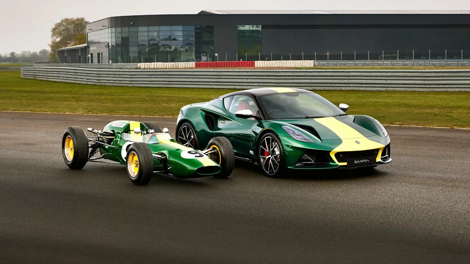 Lotus Type 38 и Lotus Emira Clark Edition 