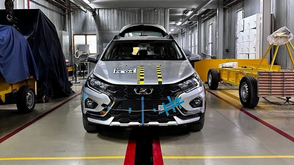 Краш-тест Lada Iskra SW Cross