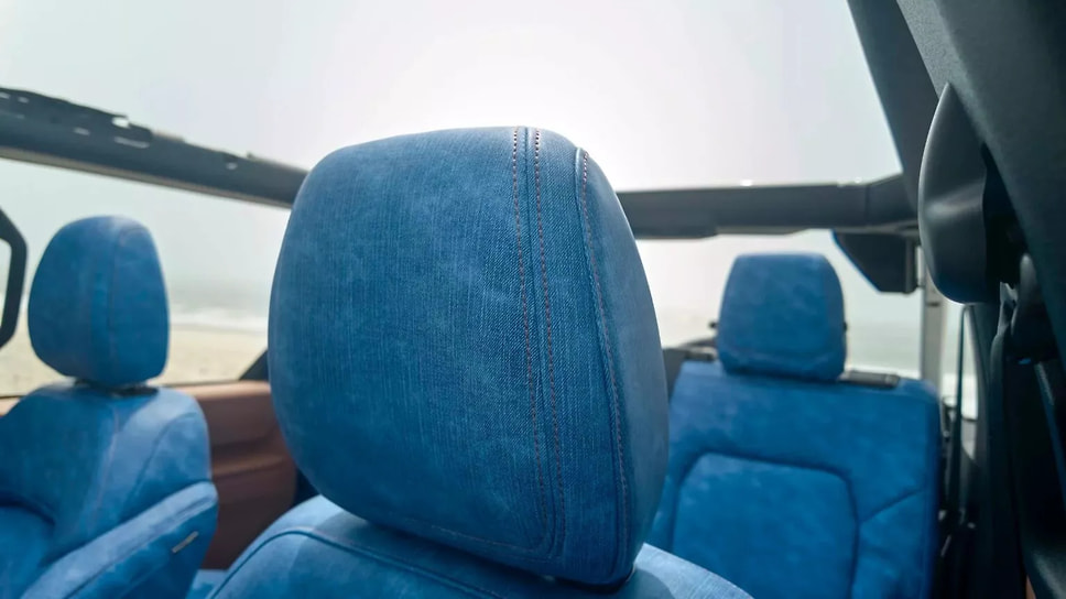 Ford Bronco Denim Chevron