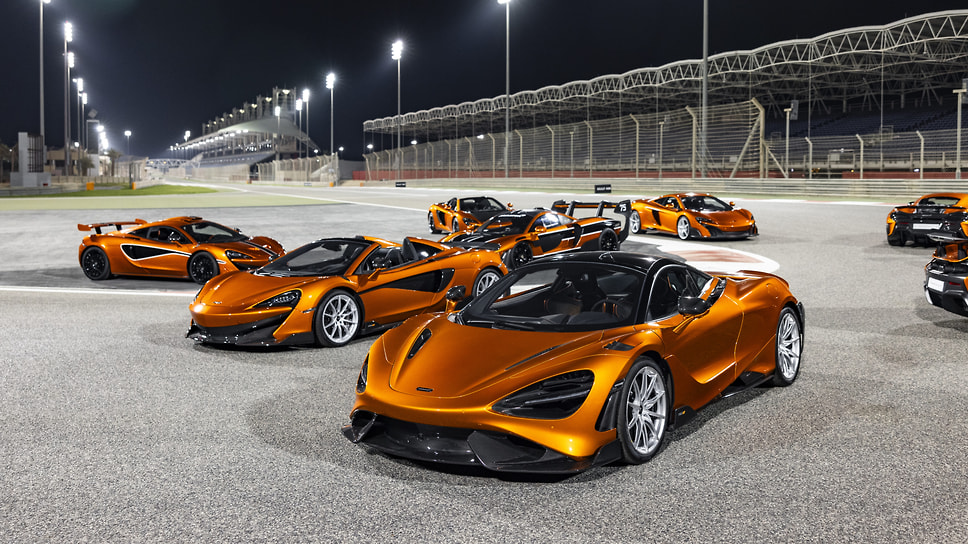 Коллекция суперкаров McLaren Мансура Ойеха
