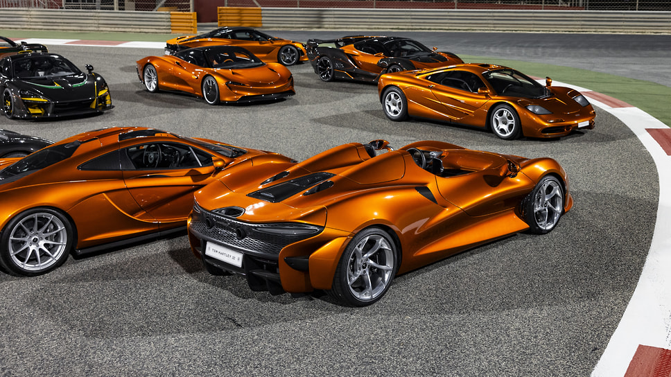 Коллекция суперкаров McLaren Мансура Ойеха