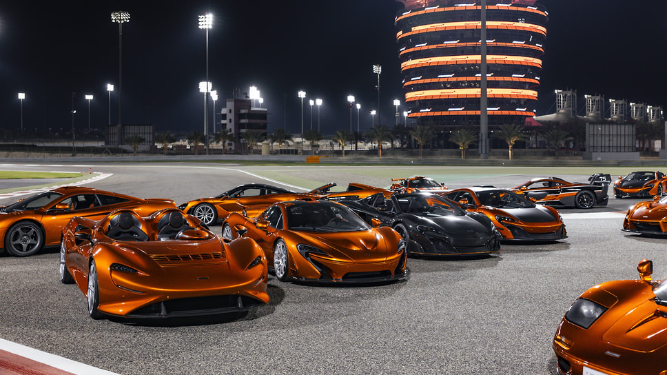 Коллекция суперкаров McLaren Мансура Ойеха