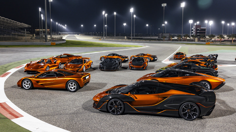 Коллекция суперкаров McLaren Мансура Ойеха