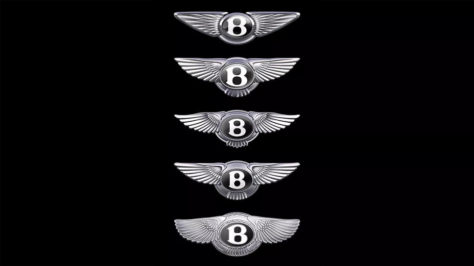 Все логотипы Bentley 