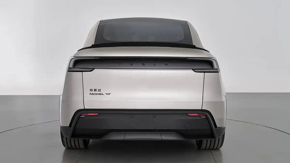 Сертификационное фото Tesla Model YL