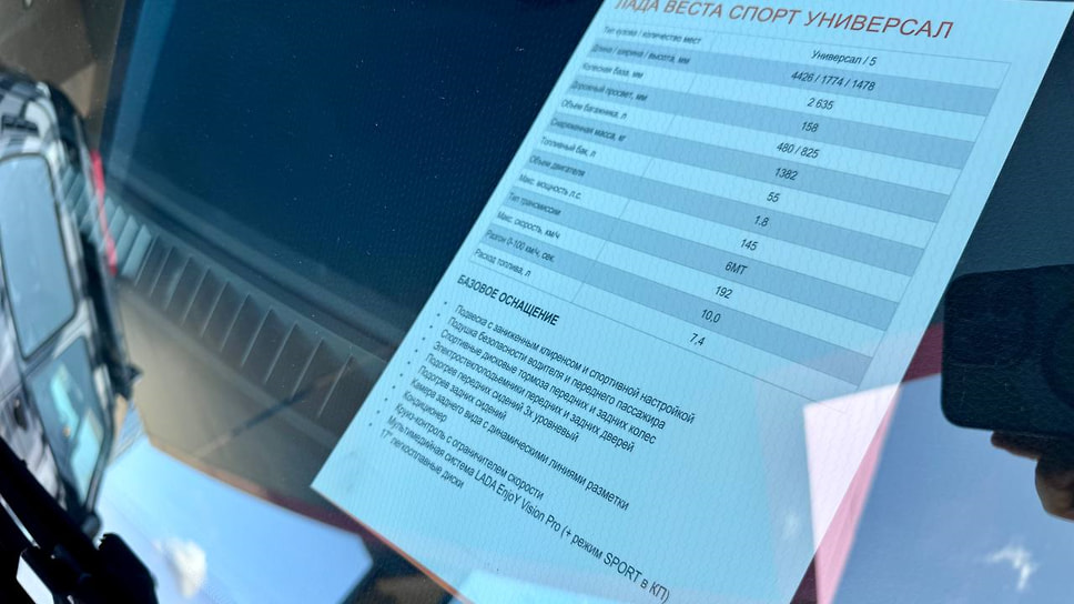 Универсал Lada Vesta Sport