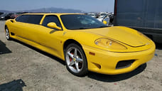 Старый спорткар Ferrari 360 Modena превратили в лимузин