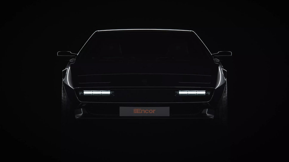 Тизер рестомода Lotus Esprit 