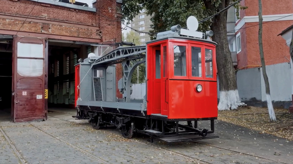 Крановая платформа СВАРЗ после реставрации