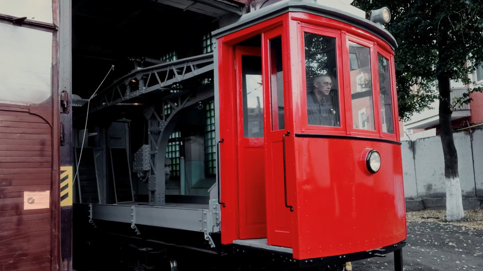 Крановая платформа СВАРЗ после реставрации