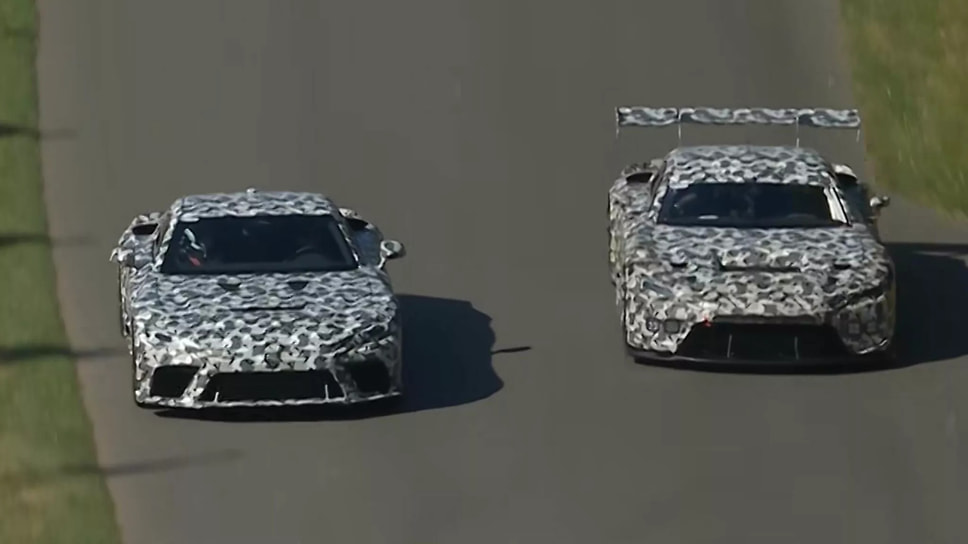 Прототипы нового суперкара от Toyota на Фестивале скорости в Гудвуде