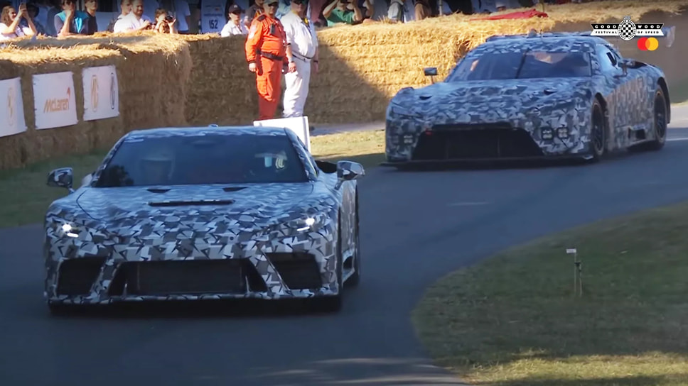 Прототипы нового суперкара от Toyota на Фестивале скорости в Гудвуде