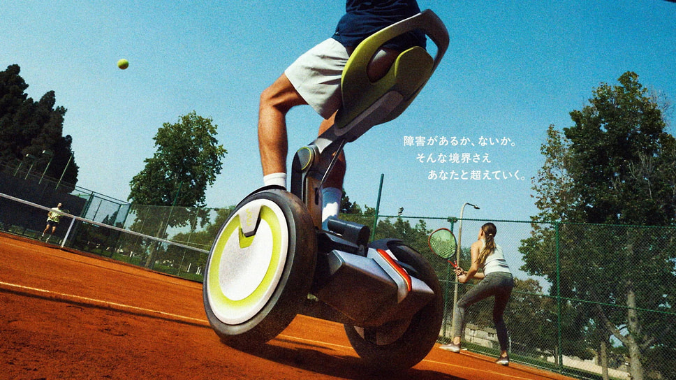 Устройство для передвижения при игре в теннис для людей с ограниченными возможностями