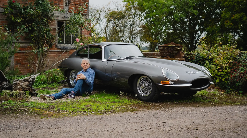 Роуэн Аткинсон и Jaguar E-Type