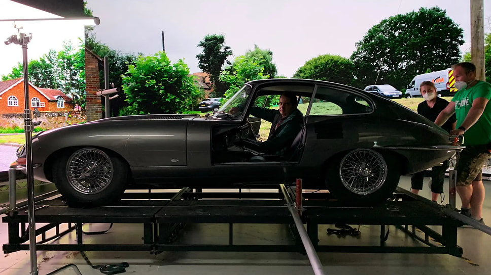 Роуэн Аткинсон и Jaguar E-Type