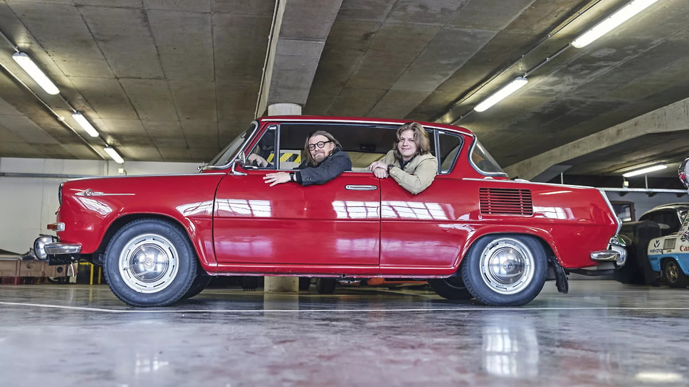 Дизайнеры Skoda Антти Микаэль Савио и Дэвид Стингл