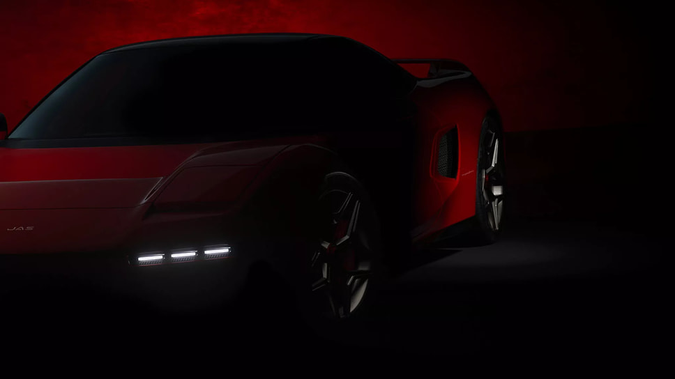 Тизер рестомода Honda NSX 