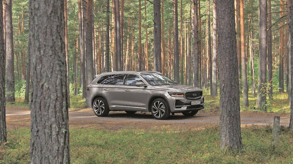 Geely Monjaro в окрестностях Приозерска