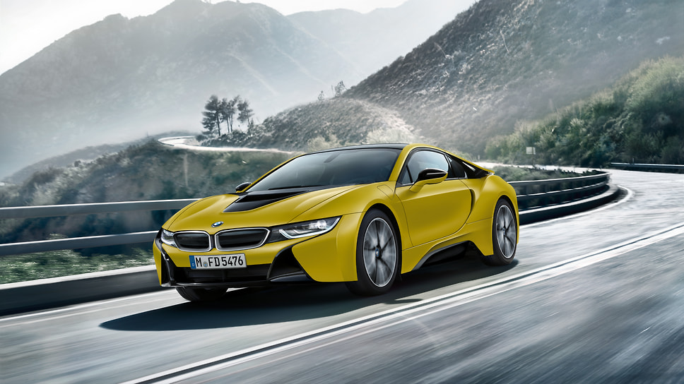 Пример гибрида PHEV — спорткар BMW i8