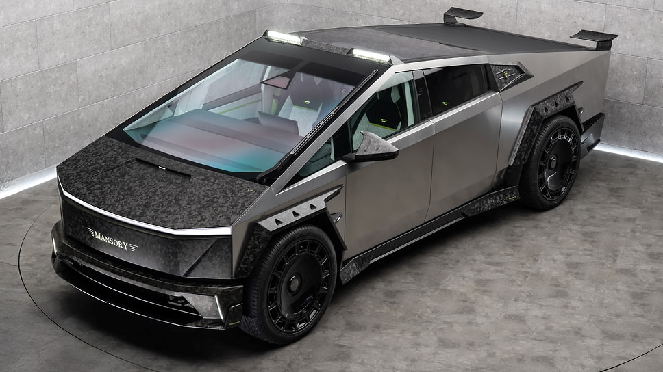Ателье Mansory показало свою версию Tesla Cybertruck
