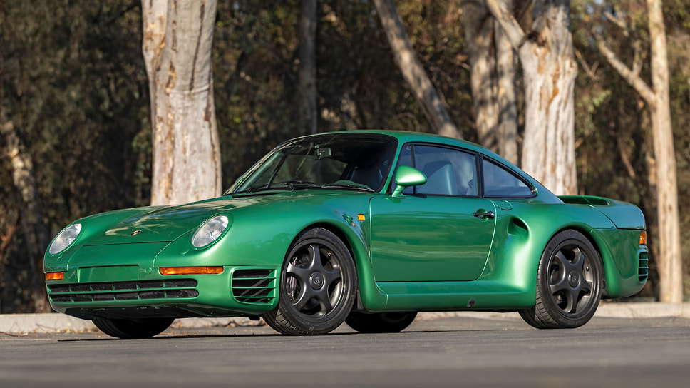 Porsche 959SC — американский Porsche, который доработал дилер и автогонщик Брюс Канепа. Всего через его руки прошли около 50 экземпляров модели 959, в каждой из которых заменялось по три тысячи деталей, начиная от титановых поршней и заканчивая литыми магниевыми дисками. Фактически после такой «перетряски» получался совершенно другой автомобиль. Результат на торгах в Майами — $2 865 000