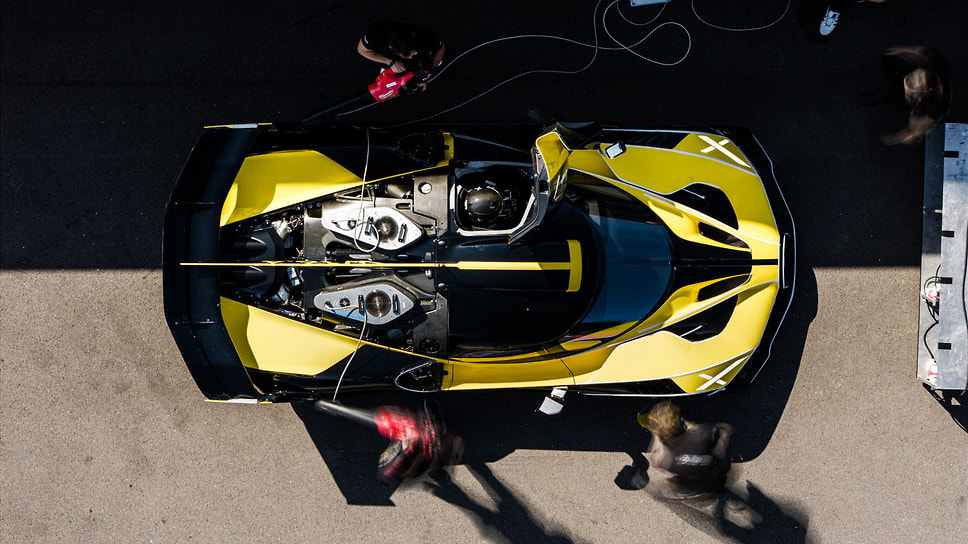 Клиентский Bugatti Bolide во время контроля качества в Мольсхайме