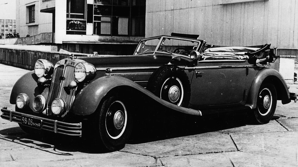 Horch 853, принадлежавший Андрею Шишкову и проданный литовскому гонщику Стасису Брундзе