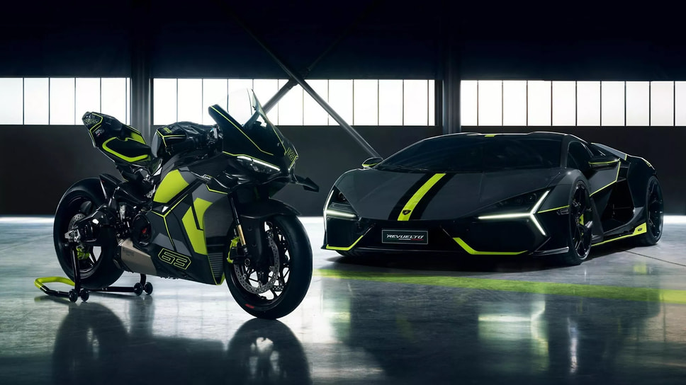 Компании Ducati и Lamborghini вновь объединились для разработки мотоцикла. Новым проектом стал байк под названием Ducati Panigale V4 Lamborghini, тираж которого составит всего 630 экземпляров