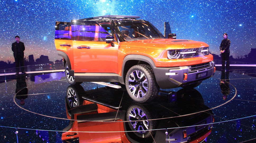 Galaxy — «галактический» концепт внедорожника от Geely