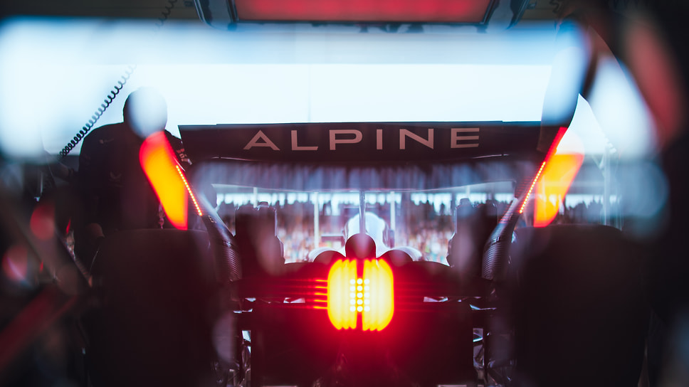 Болид BWT Alpine Formula One Team
