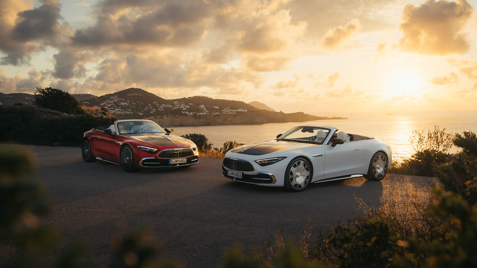 На острове Ибица состоялась презентация новых Mercedes-Maybach SL 680 Monogram Series