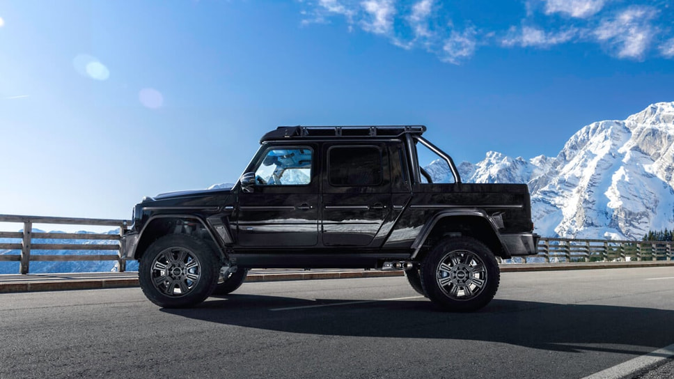 Тюнинг-ателье Brabus представило обновленную модификацию внедорожного пикапа Brabus XLP 800 Adventure с двухрядной кабиной