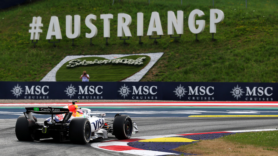 Лоусон на Red Bull Ring 