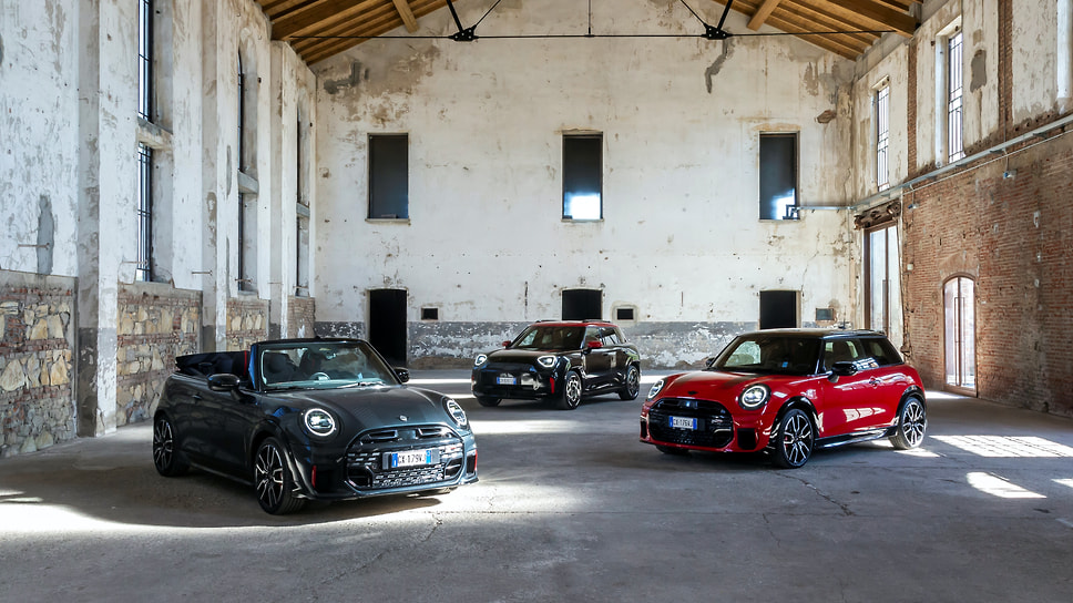 Представлено новое семейство MINI John Cooper Works
