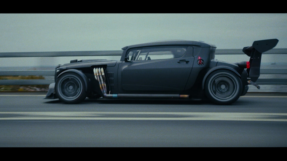 Кадр из фильма «Хот Род „Летающий кирпич“»