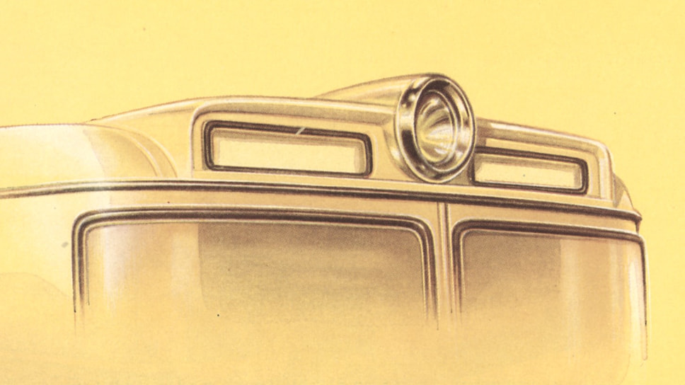 Спереди на крыше ЗИС-127 предусматривалось светящееся маршрутное табло, где указывались названия городов, а также мощный прожектор, необходимый при движении автобуса по автомагистралям на большой скорости