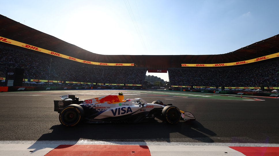 Одна из машин Racing Bulls