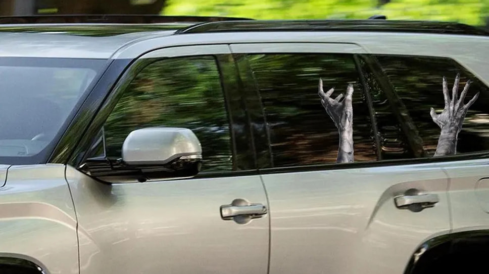 Автомобиль можно населить настоящими призраками. По крайне мере, именно так могут подумать люди снаружи