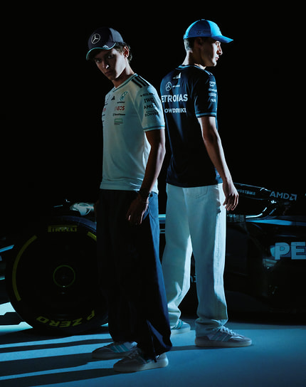 Одежда из коллекции Mercedes-AMG Petronas F1 Team Х Adidas