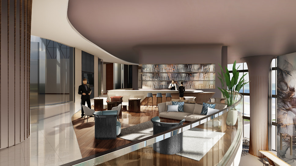 Интерьеры Bentley Residences Miami