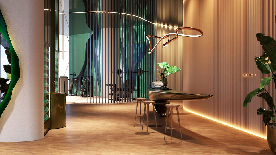 Интерьеры Bentley Residences Miami